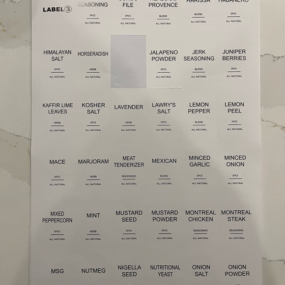 Labels - Picture 9 of 10